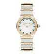 Cerruti 1881 Rendinara Women s White MOP Dial Gold and Silver Watch Online