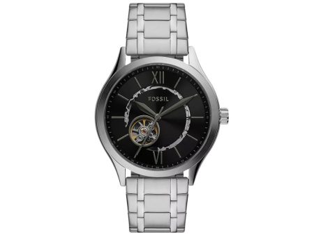 Fossil Men s Fenmore Automatic Stainless Steel Watch Online Sale