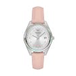 Emporio Armani LEO Women s Pink Leather Starp Watch For Cheap