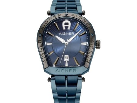 Aigner Rovigo Men s Blue Watch Cheap