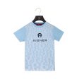 Aigner Kids Boy s Blue T-Shirt For Sale