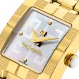 Guy Laroche Camille Ladies White MOP Dial Gold Plated Watch Discount