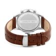 Cerruti Cavareno Men s Green Dial Brown Leather Strap Watch Cheap