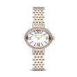 Cerruti 1881 Women s White MOP Dial Silver Rose Gold Watch For Cheap