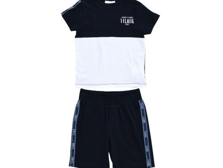 Alviero Martini Kids Boy s Blue Set T-Shirt & Bermuda Online now