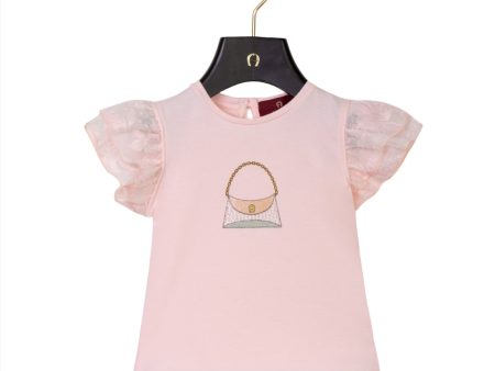 Aigner Kids Baby Girl s Pink Set of T-Shirt & Skirt Cheap