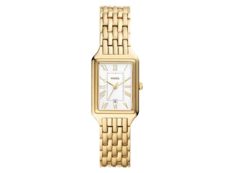 Fossil Women s Raquel Three-Hand Date Gold-Tone Stainless Steel Watch Supply