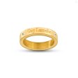 Guy Laroche Aurore Ladies Gold Plated Ring With Crystals Size 52 on Sale