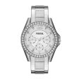 Fossil Women s Riley Multifunction Stainless Steel Watch Cheap