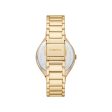 Fossil Women s Ashtyn Three-Hand Date Gold-Tone Stainless Steel Watch on Sale