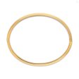 Guy Laroche Grace Ladies Gold Plated Bangle Wirh MOP & Crystals Hot on Sale