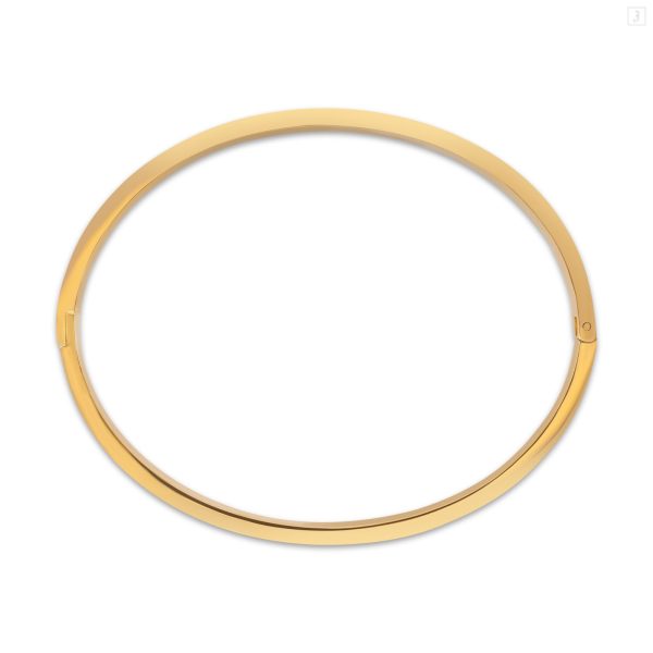 Guy Laroche Grace Ladies Gold Plated Bangle Wirh MOP & Crystals Hot on Sale