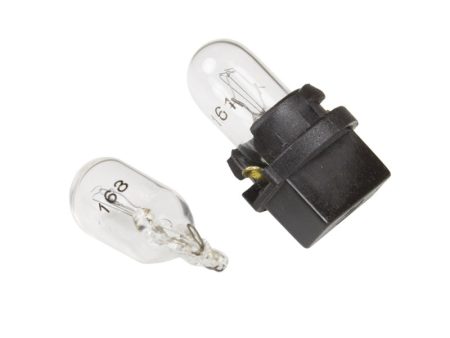 Autometer Light Bulb & Socket Assy. T3 Wedge 2.7W & 4.9W Replacement Twist-In Circuit Board Mount on Sale