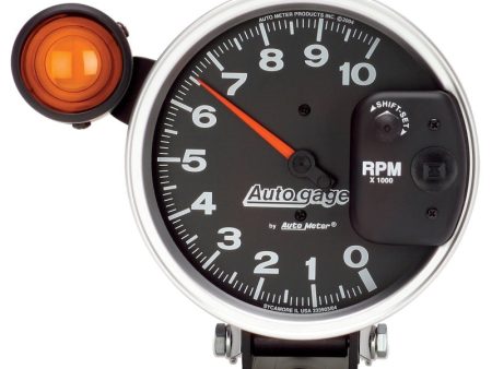 Autometer 5 inch 10,000 RPM Monster Shift Lite Pedestal Tachometer Supply