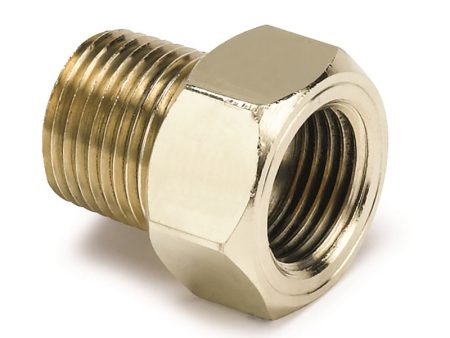 Autometer 3 8in Brass NPT Mechanical Temp Adapter Online Sale