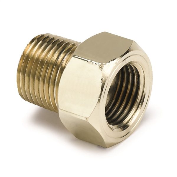 Autometer 3 8in Brass NPT Mechanical Temp Adapter Online Sale