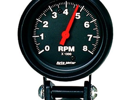 Autometer Black 2-5 8 inch 8000 rpm Tachometer Mini Tach Gauge Sale