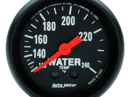 Autometer Z Series 2 inch 120-240 degree F Mechanical Water Temperature Gauge Online Sale