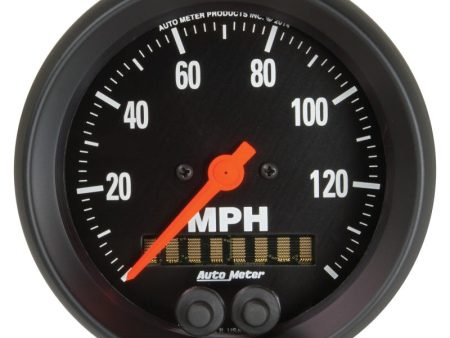 Autometer Z Series 3-3 8in 140 MPH In-Dash Full Sweep GPS Speedometer Sale