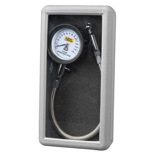 Autometer 0-15PSI Lo-Pressure Tire Pressure Gauge For Discount