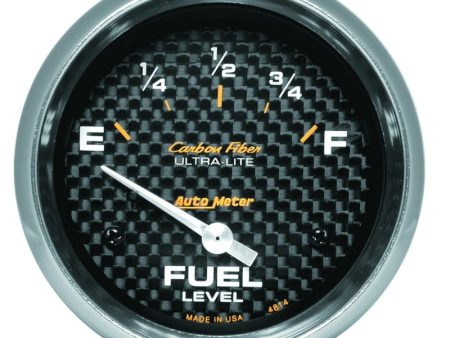 AP 65+ GM 2-5 8in Fuel Level Carbon Fiber Electric Gauge Pod For Sale