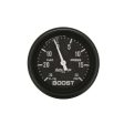 Autometer Black 2-5 8in 30 In Hg-Vac   20 PSI Mechanical Vacuum Boost Gauge For Cheap